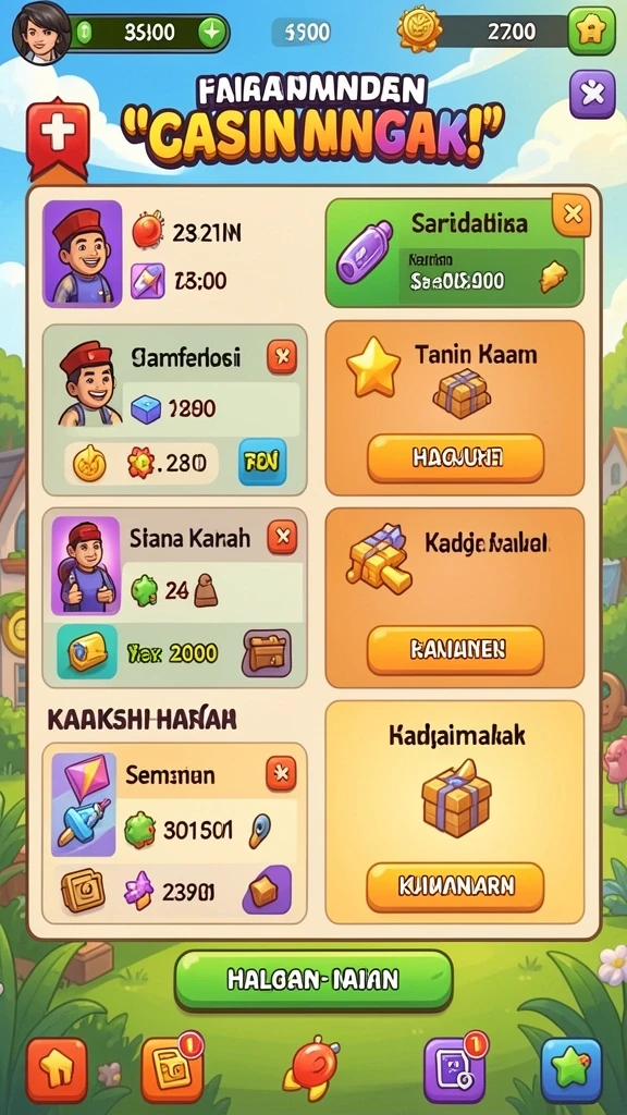 gacormax - Karakter unik dengan kemampuan khusus untuk dimainkan.