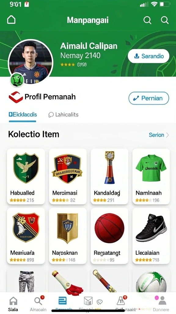 in22 - Tampilan awal yang mengesankan dengan karakter unik.