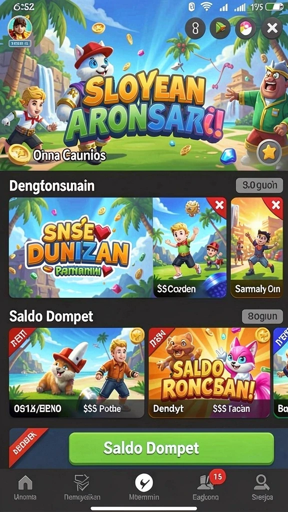 lgoace - Screenshot aplikasi LGOACE menampilkan pertempuran yang intens.