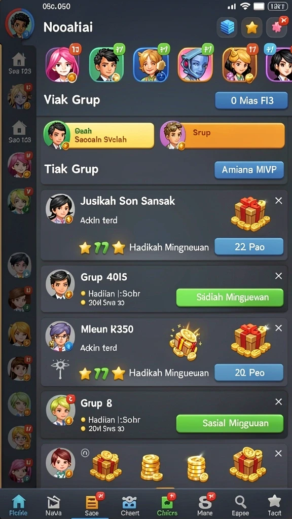 neoparty - Mini-game seru yang dapat dimainkan bersama teman.