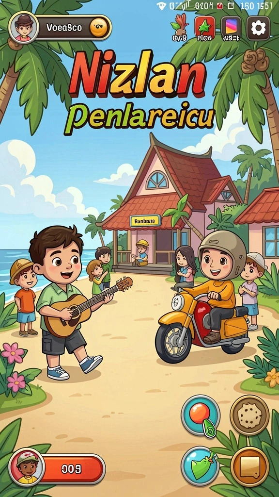 rp79 - Tampilan karakter utama dalam aksi petualangan.