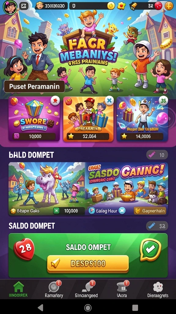sky77 - Antarmuka permainan yang menarik dan ramah pengguna.